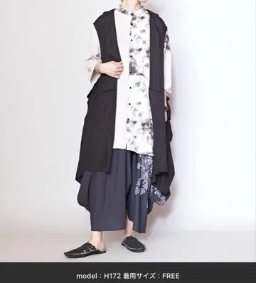미사용 차이하네 모드 변형 MEN'S 롱 베스트