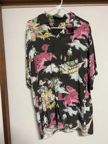 SUN SURF 선 서프 알로하 셔츠 RAYON