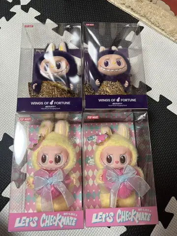 라부부 THE MONSTERS 봉제 인형 4세트