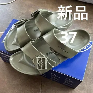 Birkenstock 애리조나 에바 카키 샌들 37