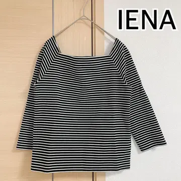 IENA 이에나 긴팔 티셔츠 보더