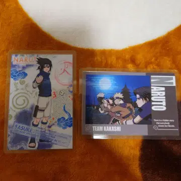 NARUTO 나루토 라미네이티드 카드 2개 세트