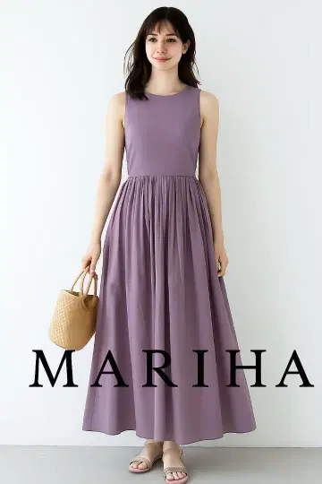 MARIHA 마리하 여름 레이디 드레스 라벤더/사이즈 34