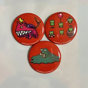 MOTHER2 마더2 캔뱃지 3종 세트