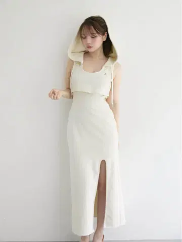 Nora slit dress andmary