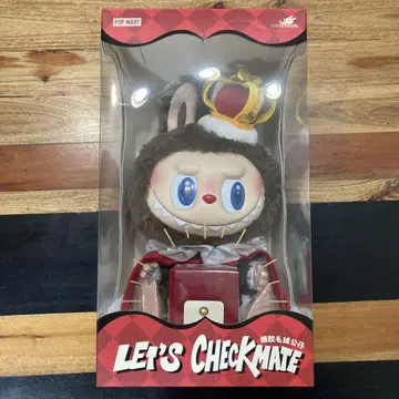 POP MART Labubu LET'S CHECKMATE 봉제 인형