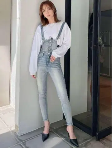 GYDA 라이트 블루 데님 살로펫 S 사이즈