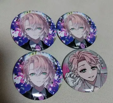 크로노바 아마유메 레무 캔뱃지 4개