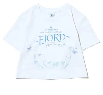 미세스 그린 애플 FJORD 로고 티셔츠 크롭