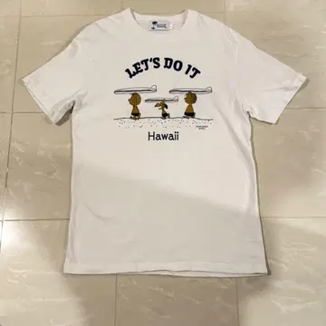 스누피 하와이 티셔츠