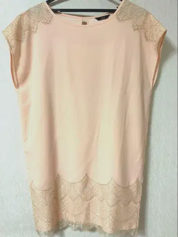 드레스 결혼식 파티 핑크 레이스 슬리브리스 튜닉 원피스