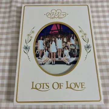 GFRIEND LOTS OF LOVE CD 트레이딩 카드 미포함