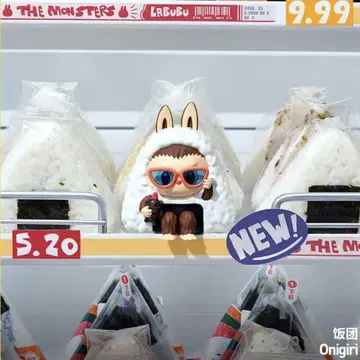 POPMART labubu wacky mart 와키 마트 오니기리