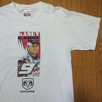 NASCAR Kasey Kahne Tee M 나스카 셔츠 화이트