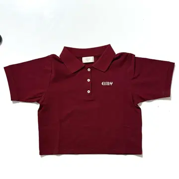 eimy istoire 로고 컷 폴로 상의