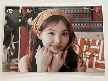 TWICE 나연 친필 사인 사진