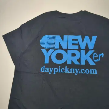 M 사이즈 NEWYORKER 로고 티셔츠