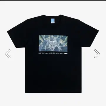 MEQRI 공각기동대 Tee 광학 카모플라쥬 XL 사이즈