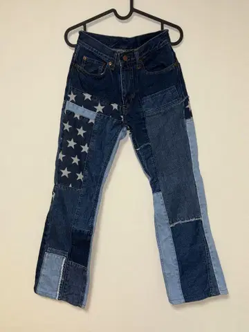 KINKY 패치워크 데님 HYSTERIC GLAMOUR 별