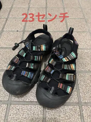KEEN NEWPORT H2 샌들 RAYABLACK 23cm