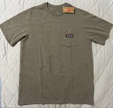 파타고니아(Patagonia) 그레이 반팔 티셔츠 레스폰시빌리티 XS