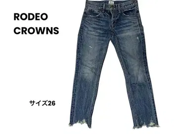 로데오크라운즈 새상품급 데님 26인치