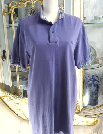 남성용 [ ETRO ] 이탈리아제 옷깃이 포인트! 라벤더 셔츠