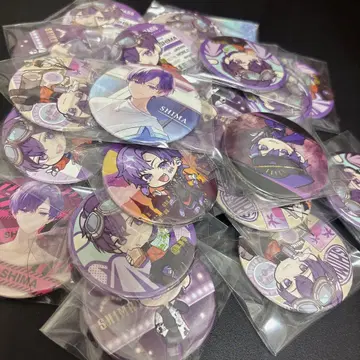 우라시마사카타센 시마 캔뱃지