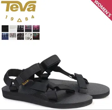 Teva W 오리지널 유니버설 블랙 테바 스포츠 샌들