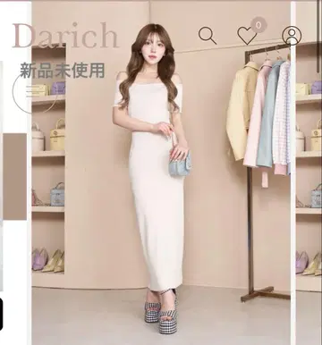 darich 다리치 오프숄더 롱 원피스