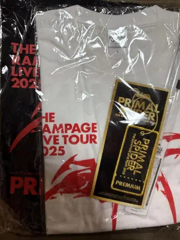 PRIMAL SPIDER 프리미엄 티켓 굿즈