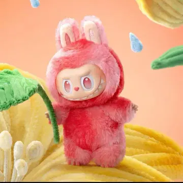 LABUBU Big into Energy LOVE 라부부 빨간색