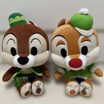 디즈니 씨 아줄 바자르 봉제 인형/칩과 데일