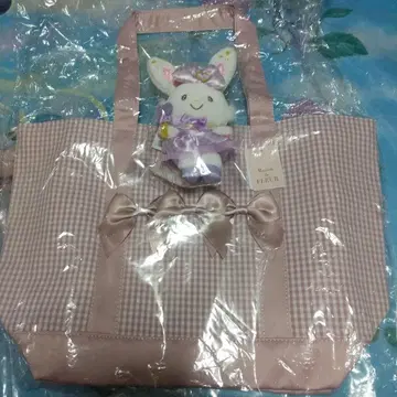 메종 드 플뢰르 토트백 위시 미 멜 봉제 인형 마스코트