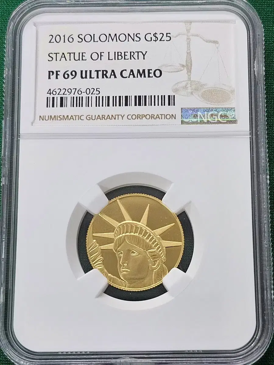 2016년 솔로몬제도 25달러 리버티 금화 69등급 | 브랜드 중고거래 플랫폼, 번개장터