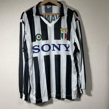 1996-1997 유벤투스 축구 셔츠 게임 셔츠