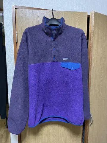 파타고니아 patagonia 신틸라 스냅 T 퍼플 M 20년산