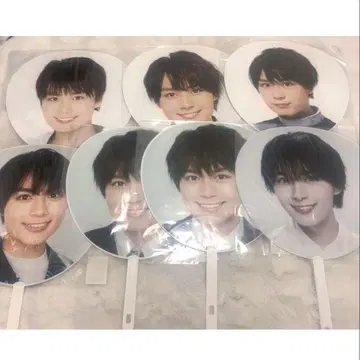나니와단시 오니시 류세이 부채 7개 세트 묶음 판매