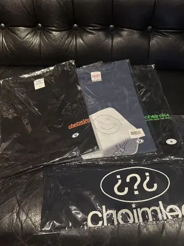 chelmico 티셔츠 3장 토트백 세트