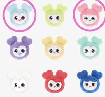 TWICE 봉제 인형 반지 나연 허벅지