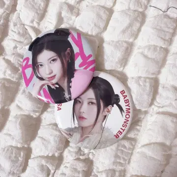 BABYMONSTER 아사 캔뱃지 2세트
