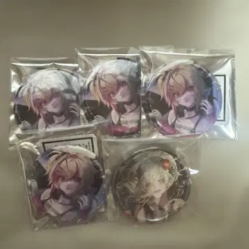무기미도 캔뱃지 니노 비앙카