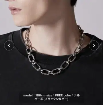 CLEL Chain Brass Necklace 실버