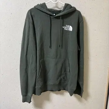 THE NORTH FACE 올리브 그린 후드티