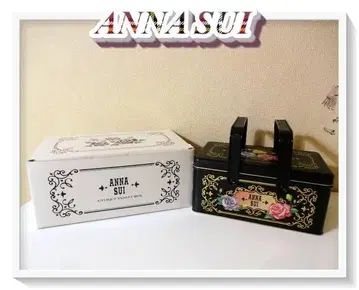 [미사용] 한정판 ANNA SUI 안나수이 장미 앤티크 베니티 박스