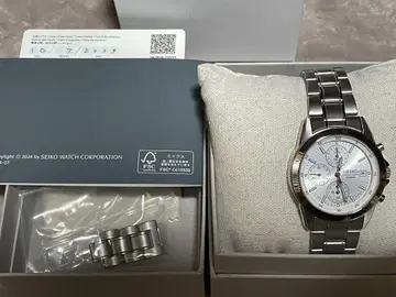 새상품급 SEIKO 손목시계 7T92-0DW0 크로노그래프