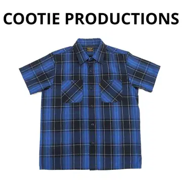 쿠티 프로덕션 Cootie Productions 체크 셔츠