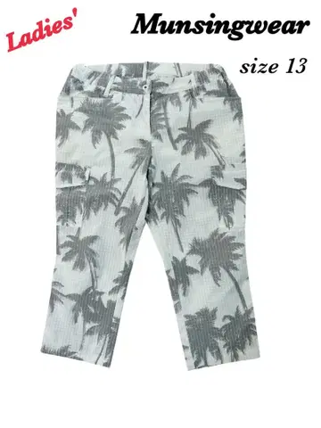 Munsingwear 먼싱웨어 팬츠 여성용 13 XL 올 패턴