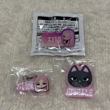 aespa 이름 아크릴 배지 메지루시 액세서리 지젤 3개 세트