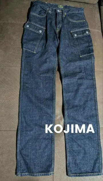 KOJIMA GENES RN8-1127 인디고 데님 팬츠 사이즈 30